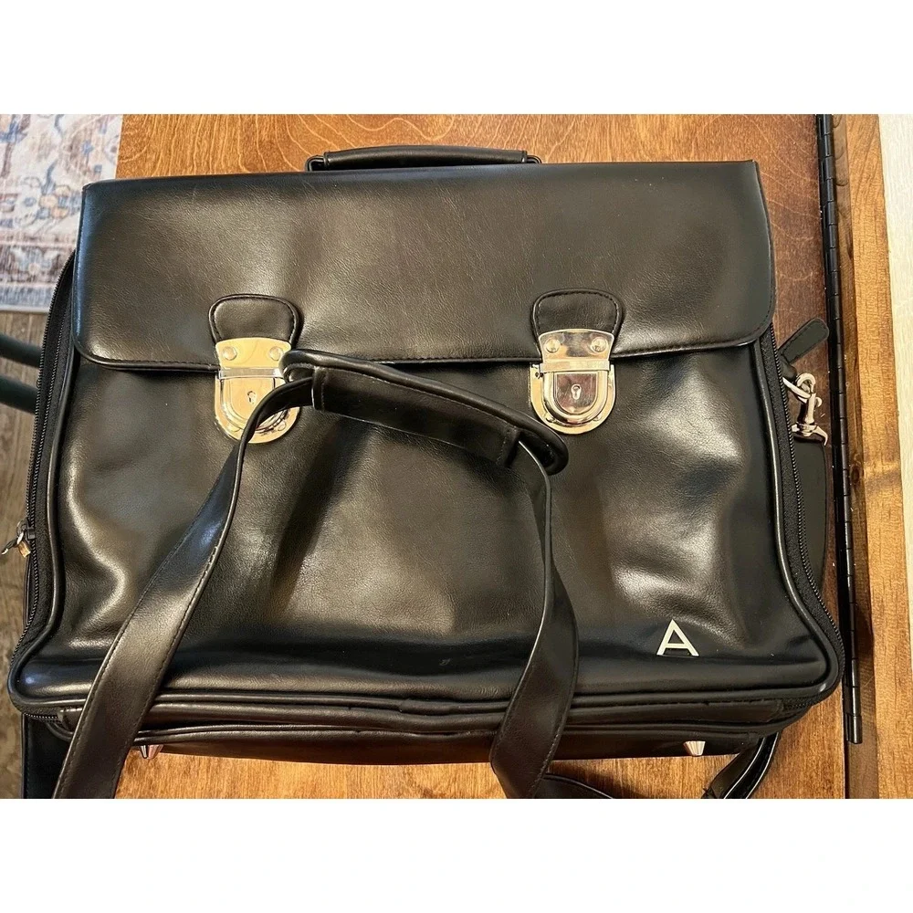 Messenger Sling Shoulder Handbag Briefcase Laptop Bag Attache 151/2-12-4